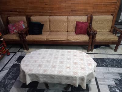 sofa set for sale in a one condition