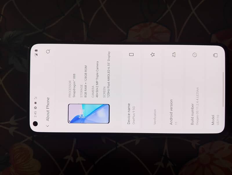 One Plus 9 5G 16