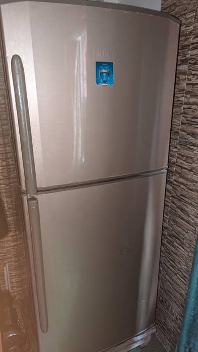 Haire refrigerator double door good condition no fault. . . . .