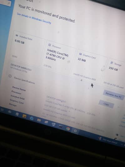 HP i7 4th Gen Leptop for sell