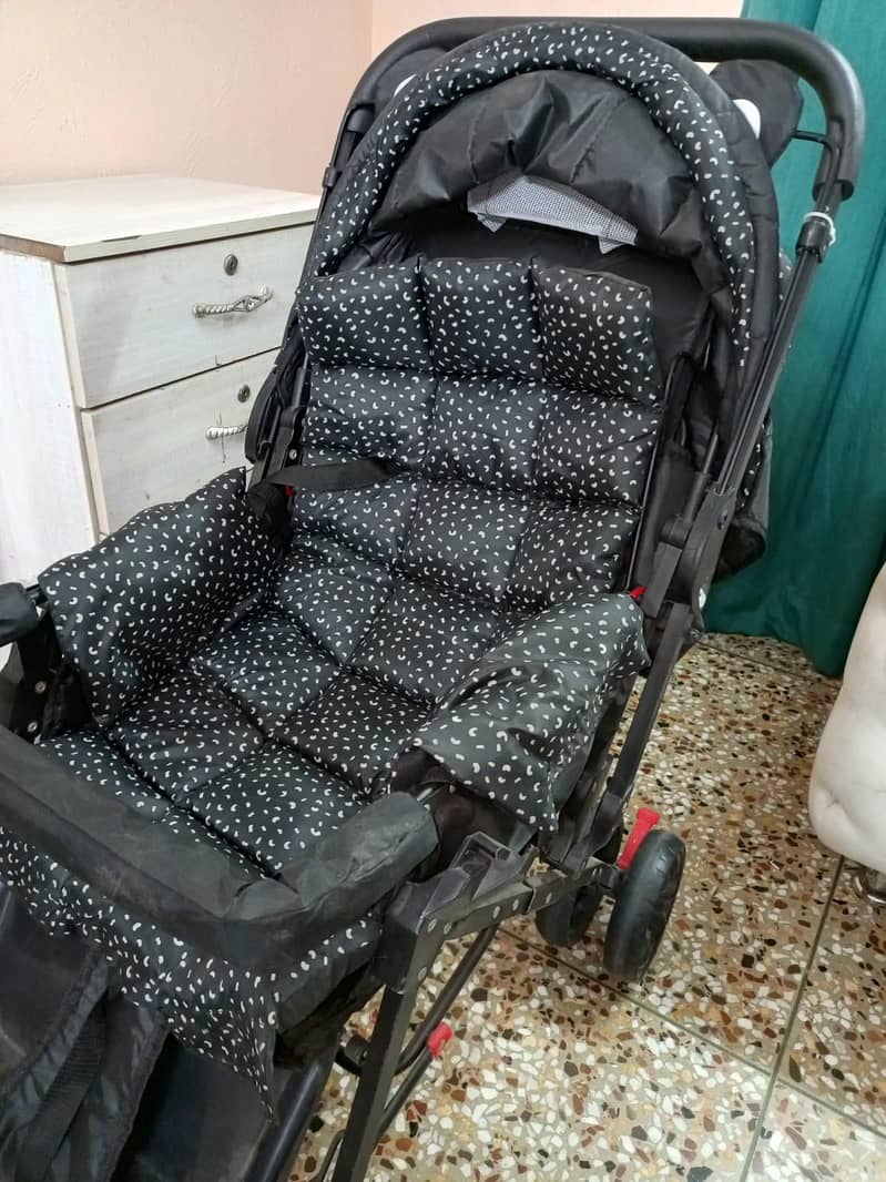 bed set with strooler 7