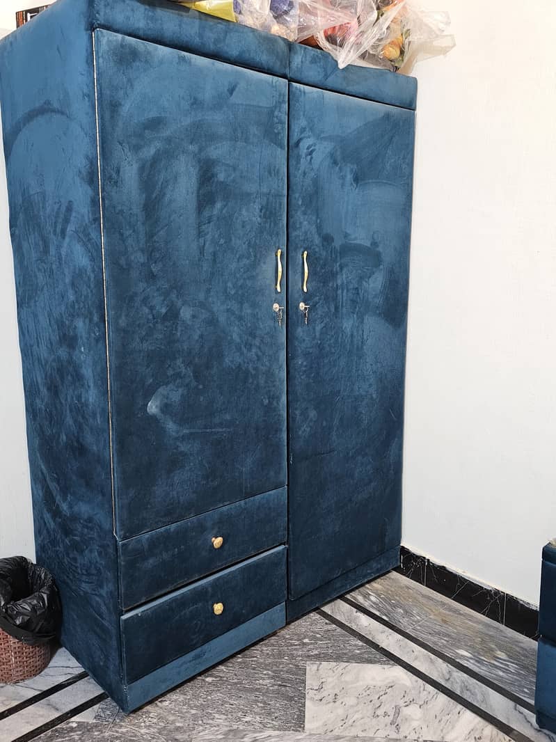 Bed set with wardrobe 3