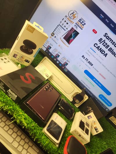 Samsung Mobile S22 Ultra 12/128GB 5G USA VARIANT DUAL SIM