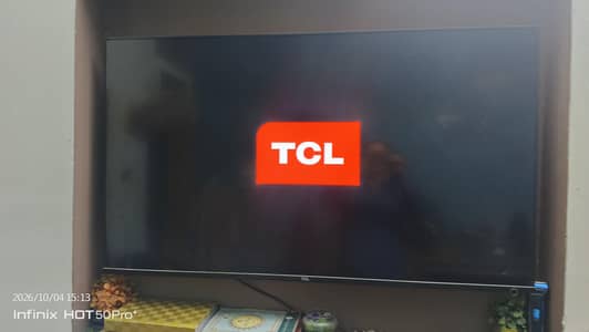 TCL 4K UHD 50 INCH TV MODEL P6US50