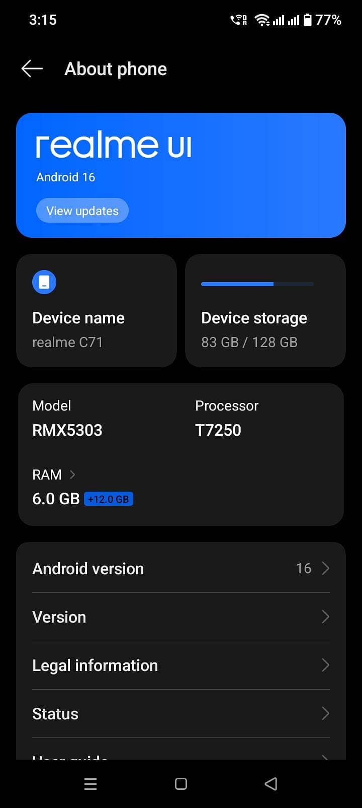 Realme C71 4