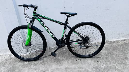 Sports Bicycle - double gears - double hydraulic shocks - disk brakes