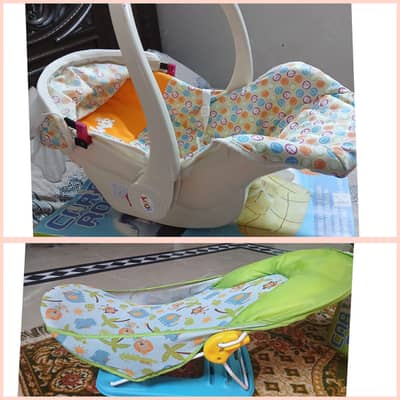Baby carry cot and baby bather