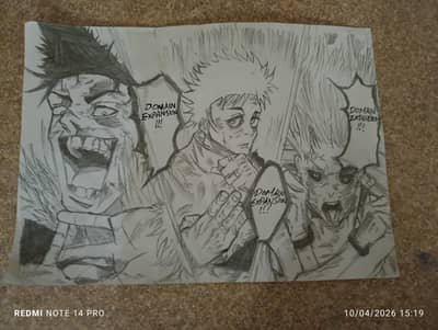 Anime drawing
