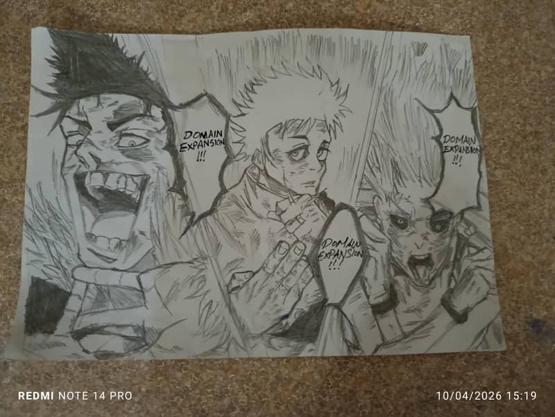 Anime drawing 0