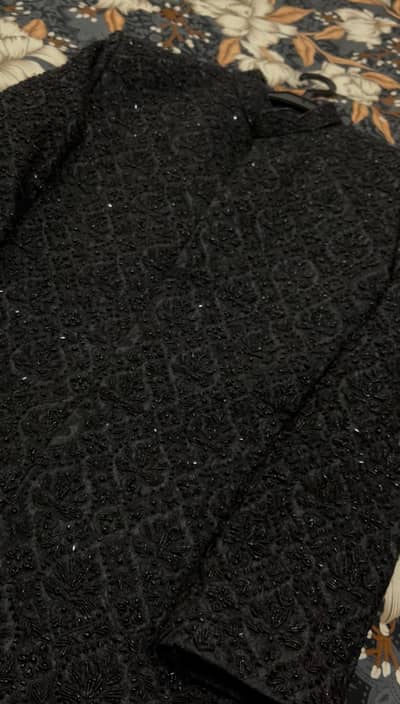 Sherwani Jet Black 10/10