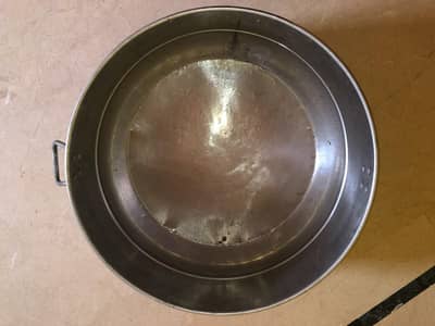 Heavy Duty Steel Tub + Gas Chulha + Karahi – 3 Items  Description