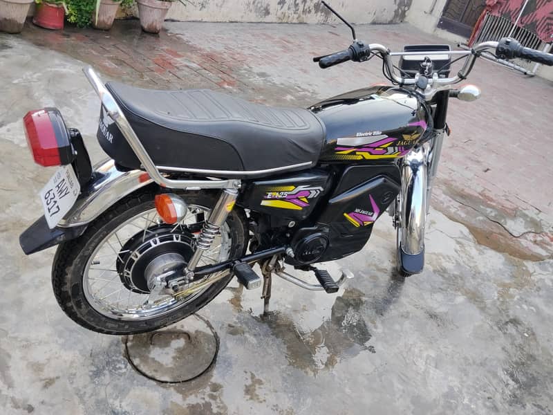 MS-JAGUAR E 125 الیکٹرک بائیک – تقریباً نئی حالت میں 1