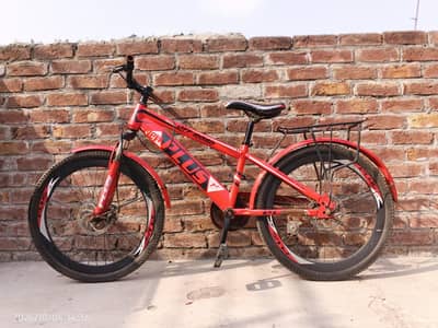 New Plus Sports Bicycle for Sale in Good Condition front break hai
