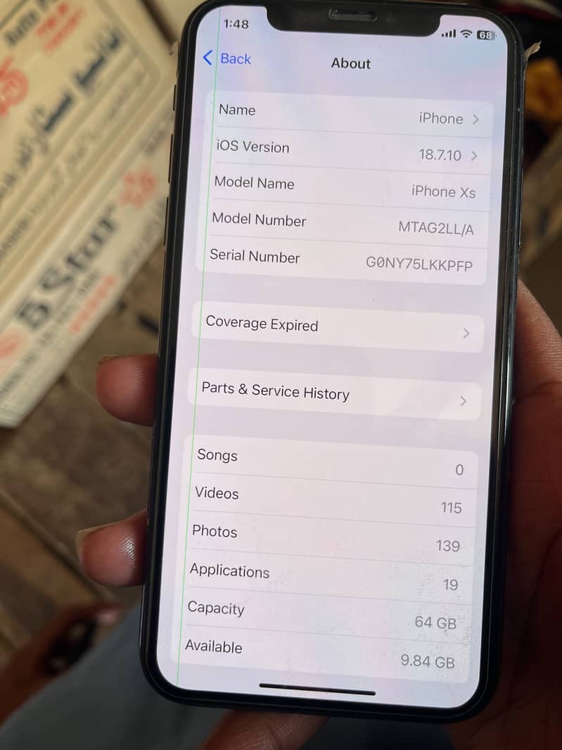 Apple iPhone XS 6
