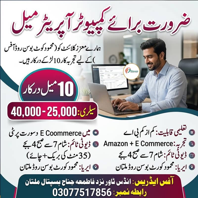 Computeroperator/Calloperator/Amazonassistant/Homeruner 5