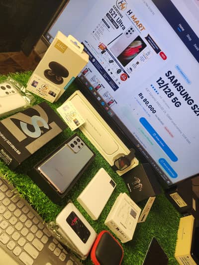 SAMSUNG S21 Ultra 12/128GB 5G BOX UK VARIANT