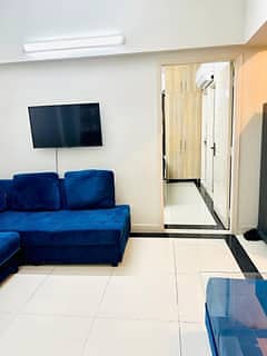 1 BED FULLY FURNISHED APARTMENT FOR SALE Samama Mall, Gulberg Green Islamabad