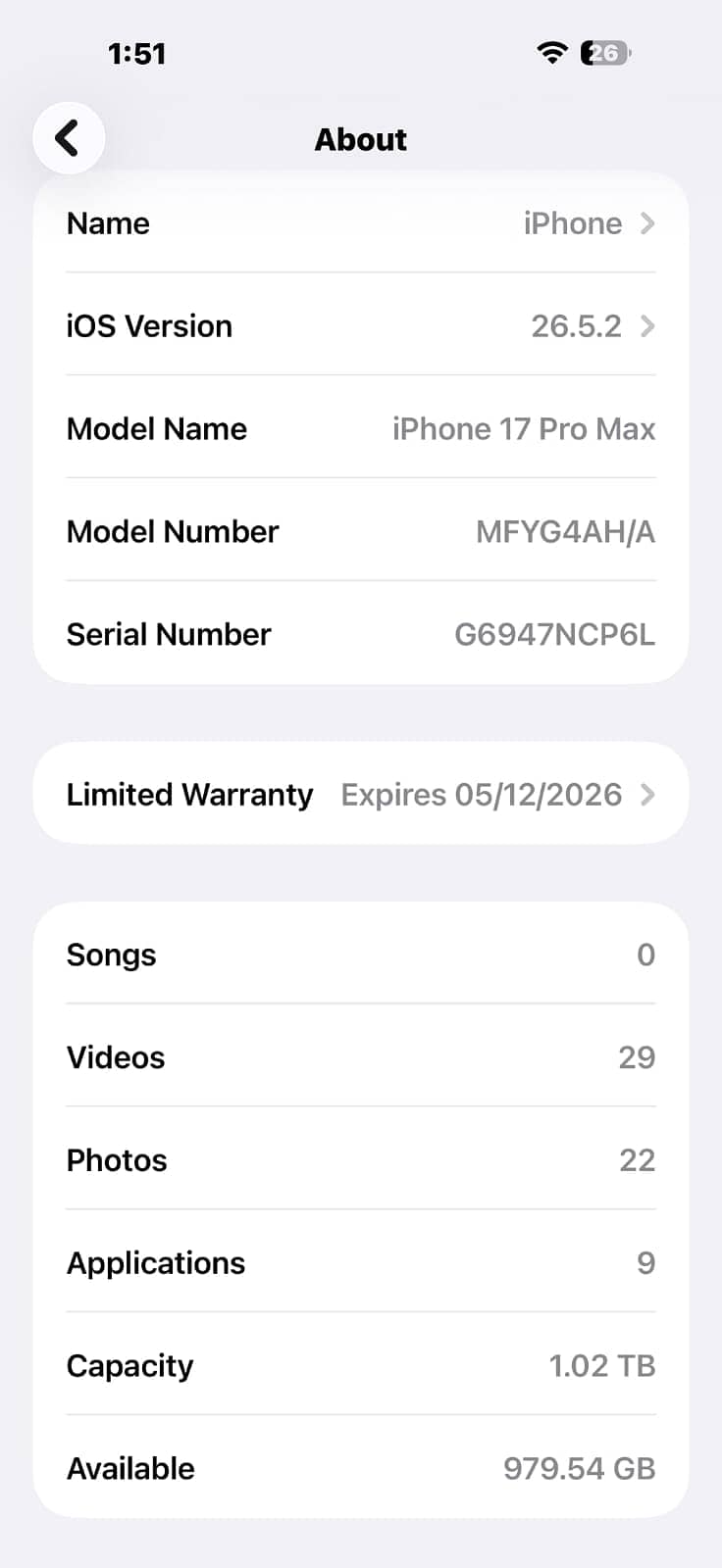Apple iPhone 17 Pro Max 1