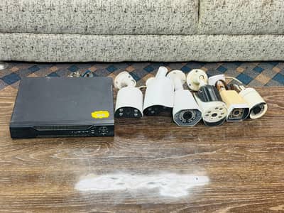 DVR with CCTV camras.
