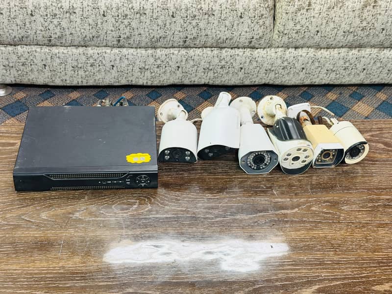DVR with CCTV camras. 0