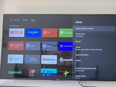 Sony KD-55x7500F LED