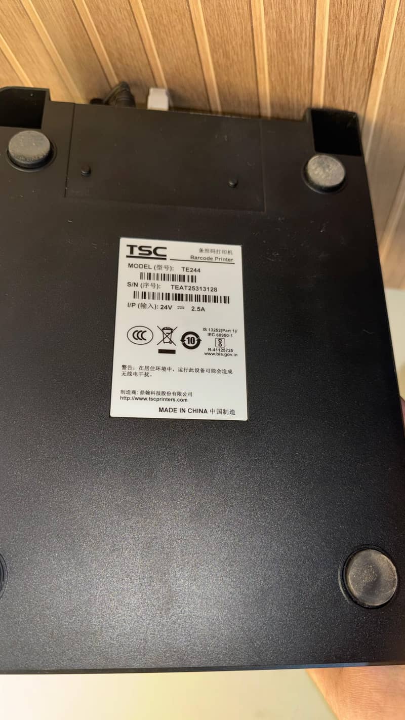 TSC TE244 Barcode Label Printer – Excellent Condition 4
