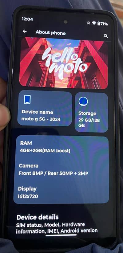 Motorola Moto G 5G