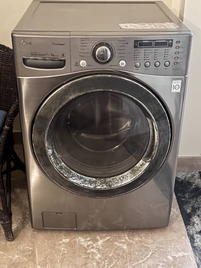 LG Direct Drive 17/9Kg Washer and Dryer (like new)