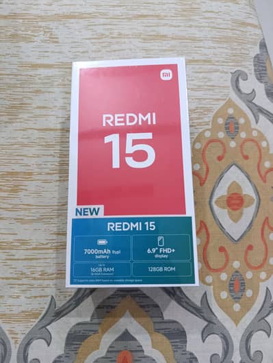 Xiaomi Redmi 15, 8/128GB (Sandy Purple) in Bahria Town, Lahore.