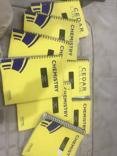 alevels books and chemistry notes