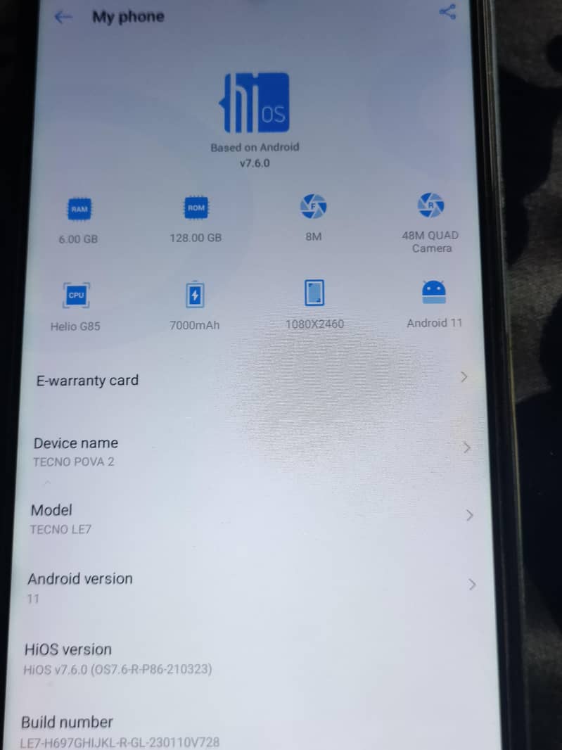 Tecno Pova 2 8