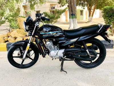 YAMAHA YBZ DX 2023 MODEL KARACHI NUMBER