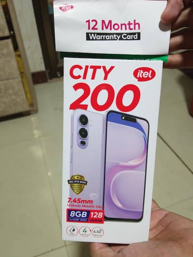 Itel City 200 I 8GB I 128 GB I Official PTA I 12 Month warranty