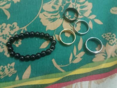 Rings And Bracelet for Unisex