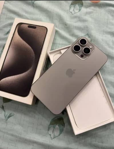 Apple iPhone 15 Pro Max 256 GB PTA Urgent Contact whatsap 03243190728