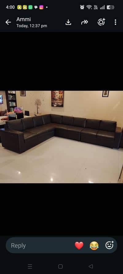 L shape Sofa for sale