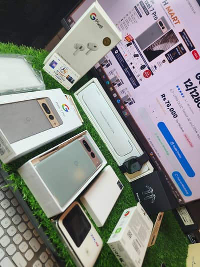 Google Pixel 7 Pro 12/128gb UK VARIANT 5G BOX DUAL SIM PTA 10/9