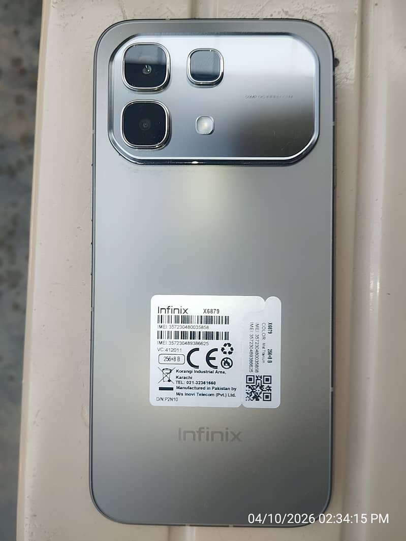 Infinix note 60 - 256/8 1