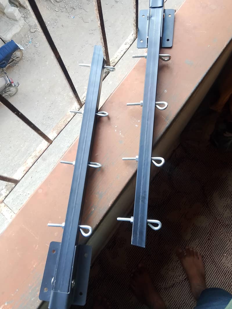wall-mounted foldable cloth drying stand 0