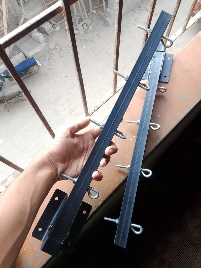 wall-mounted foldable cloth drying stand 1