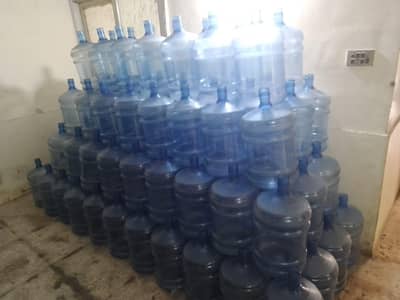 used PC bottle 19 liter