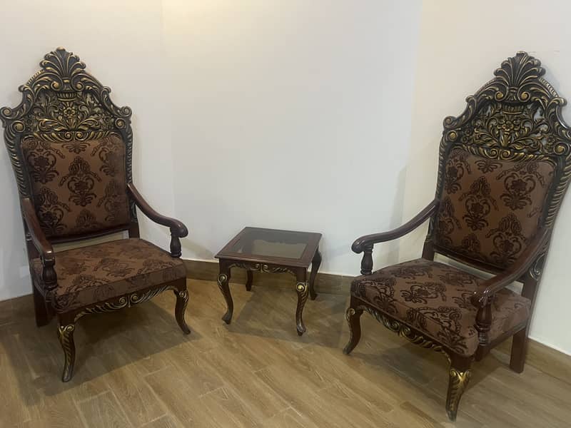 Chinioti Chairs with table 2