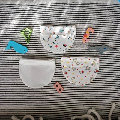 3pcs newborn caps