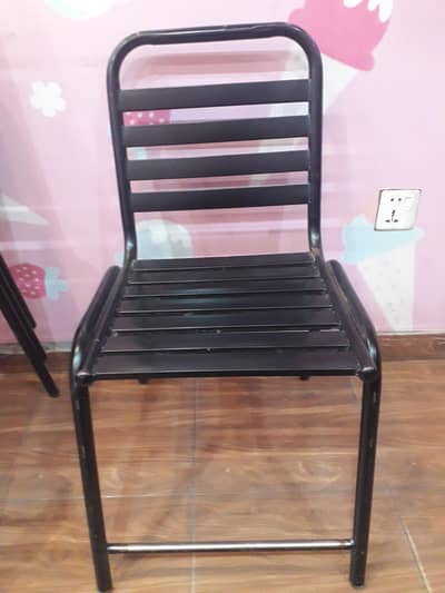 Steel chairs