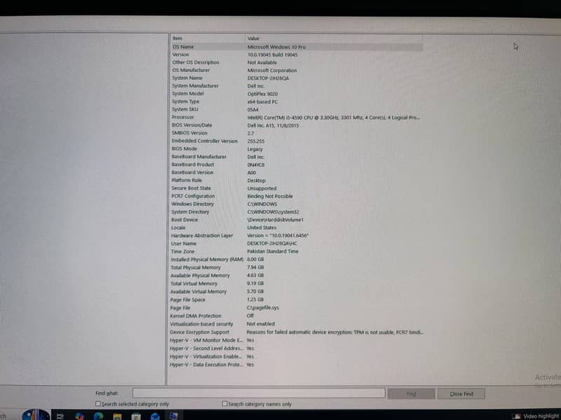 core i5 4th Generation PC || Computer || Optiplex 9020 17