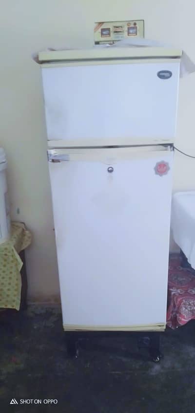 Waves Double Door Fridge For Sale - Full Working With Stand