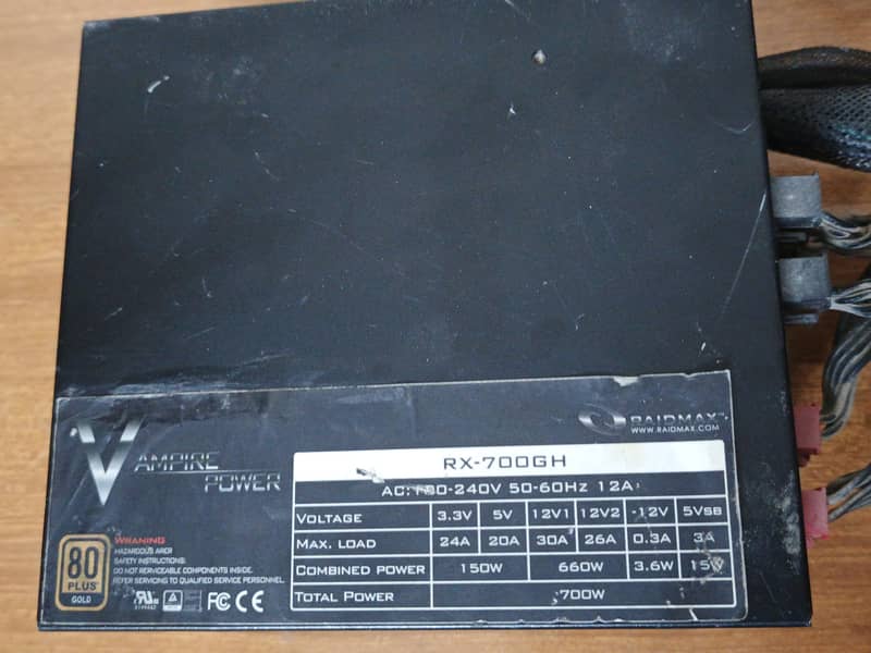 RaidMax Vampire Powersupply 3