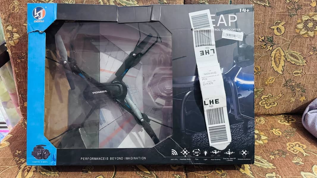 Leap Control Quadcopter 0