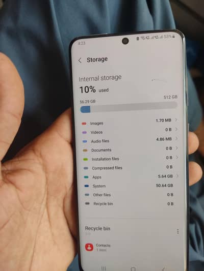 sumsung s20 plus 512gb 12 pta box Sath ha 03253720400