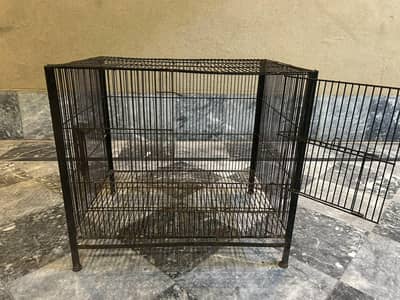 Big black cage for parrot,rabbit,pigon,and other bird